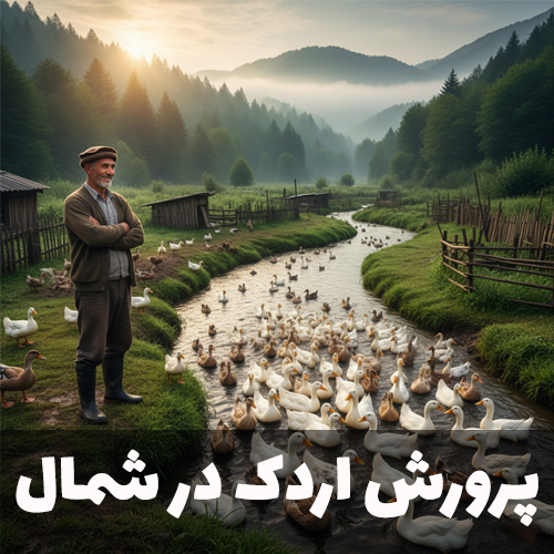 پرورش اردک در شمال